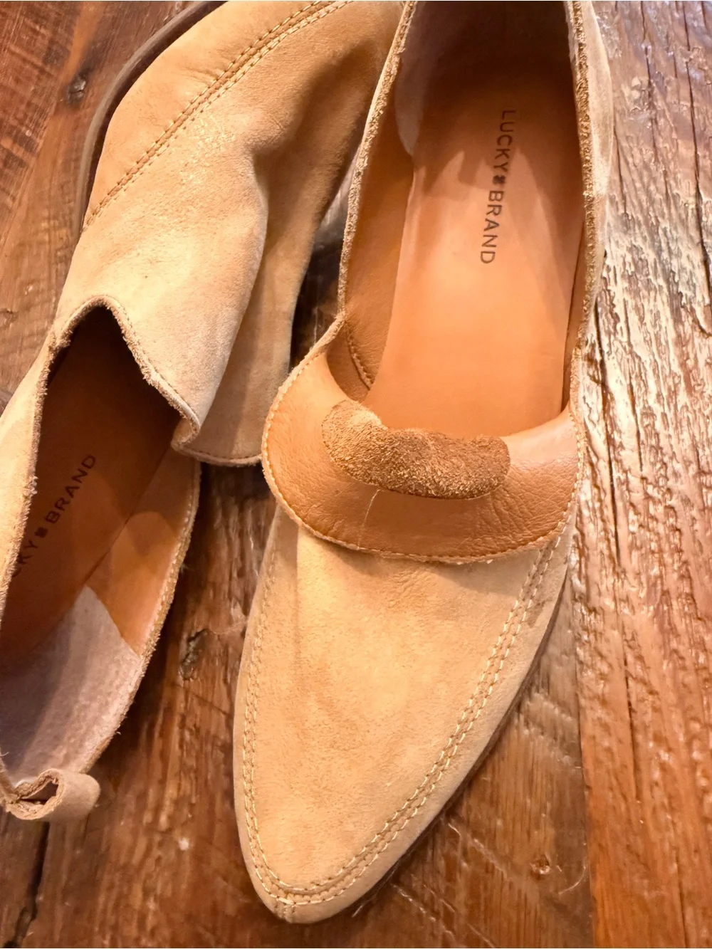 Lucky Brand soft suede